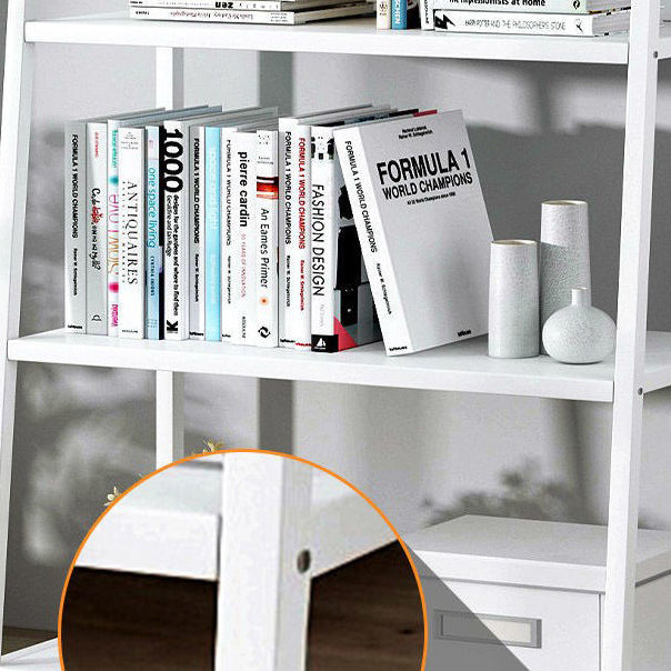 Industrial Vertical Open Bookshelf Metal Frame Manufactured Wood Shelf Bookshelf Clearhalo 'Bookcases' 'furn' 'furn_bookcases' 'Furniture' 'furniture_bookcases' 'kitchen' 'kitchen_bookcases' 'Living Room Furniture' 'Office Furniture' 4719001