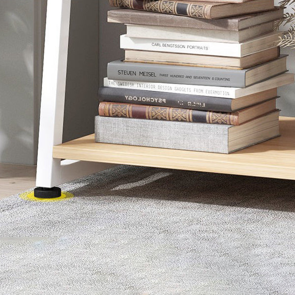 Industrial Vertical Open Bookshelf Metal Frame Manufactured Wood Shelf Bookshelf Clearhalo 'Bookcases' 'furn' 'furn_bookcases' 'Furniture' 'furniture_bookcases' 'kitchen' 'kitchen_bookcases' 'Living Room Furniture' 'Office Furniture' 4719008