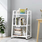 Industrial Vertical Open Bookshelf Metal Frame Manufactured Wood Shelf Bookshelf Clearhalo 'Bookcases' 'furn' 'furn_bookcases' 'Furniture' 'furniture_bookcases' 'kitchen' 'kitchen_bookcases' 'Living Room Furniture' 'Office Furniture' 4719017