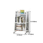 Industrial Vertical Open Bookshelf Metal Frame Manufactured Wood Shelf Bookshelf Clearhalo 'Bookcases' 'furn' 'furn_bookcases' 'Furniture' 'furniture_bookcases' 'kitchen' 'kitchen_bookcases' 'Living Room Furniture' 'Office Furniture' 4719019