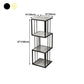 Glam Open Etagere Bookshelf Vertical Iron Bookshelf for Home Clearhalo 'Bookcases' 'furn' 'furn_bookcases' 'Furniture' 'furniture_bookcases' 'kitchen' 'kitchen_bookcases' 'Living Room Furniture' 'Office Furniture' 4719050