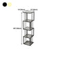 Glam Open Etagere Bookshelf Vertical Iron Bookshelf for Home Clearhalo 'Bookcases' 'furn' 'furn_bookcases' 'Furniture' 'furniture_bookcases' 'kitchen' 'kitchen_bookcases' 'Living Room Furniture' 'Office Furniture' 4719051