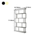 Glam Open Etagere Bookshelf Vertical Iron Bookshelf for Home Clearhalo 'Bookcases' 'furn' 'furn_bookcases' 'Furniture' 'furniture_bookcases' 'kitchen' 'kitchen_bookcases' 'Living Room Furniture' 'Office Furniture' 4719054