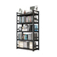 Metal Open Etagere Bookshelf Black Industrial Vertical Bookshelf for Home Clearhalo 'Bookcases' 'furn' 'furn_bookcases' 'Furniture' 'furniture_bookcases' 'kitchen' 'kitchen_bookcases' 'Living Room Furniture' 'Office Furniture' 4719098