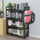 Metal Open Etagere Bookshelf Black Industrial Vertical Bookshelf for Home Clearhalo 'Bookcases' 'furn' 'furn_bookcases' 'Furniture' 'furniture_bookcases' 'kitchen' 'kitchen_bookcases' 'Living Room Furniture' 'Office Furniture' 4719099