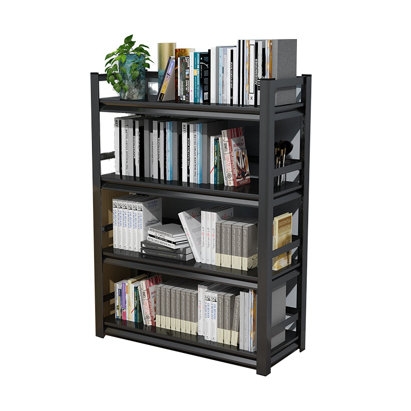 Metal Open Etagere Bookshelf Black Industrial Vertical Bookshelf for Home Clearhalo 'Bookcases' 'furn' 'furn_bookcases' 'Furniture' 'furniture_bookcases' 'kitchen' 'kitchen_bookcases' 'Living Room Furniture' 'Office Furniture' 4719102