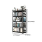 Metal Open Etagere Bookshelf Black Industrial Vertical Bookshelf for Home Clearhalo 'Bookcases' 'furn' 'furn_bookcases' 'Furniture' 'furniture_bookcases' 'kitchen' 'kitchen_bookcases' 'Living Room Furniture' 'Office Furniture' 4719111
