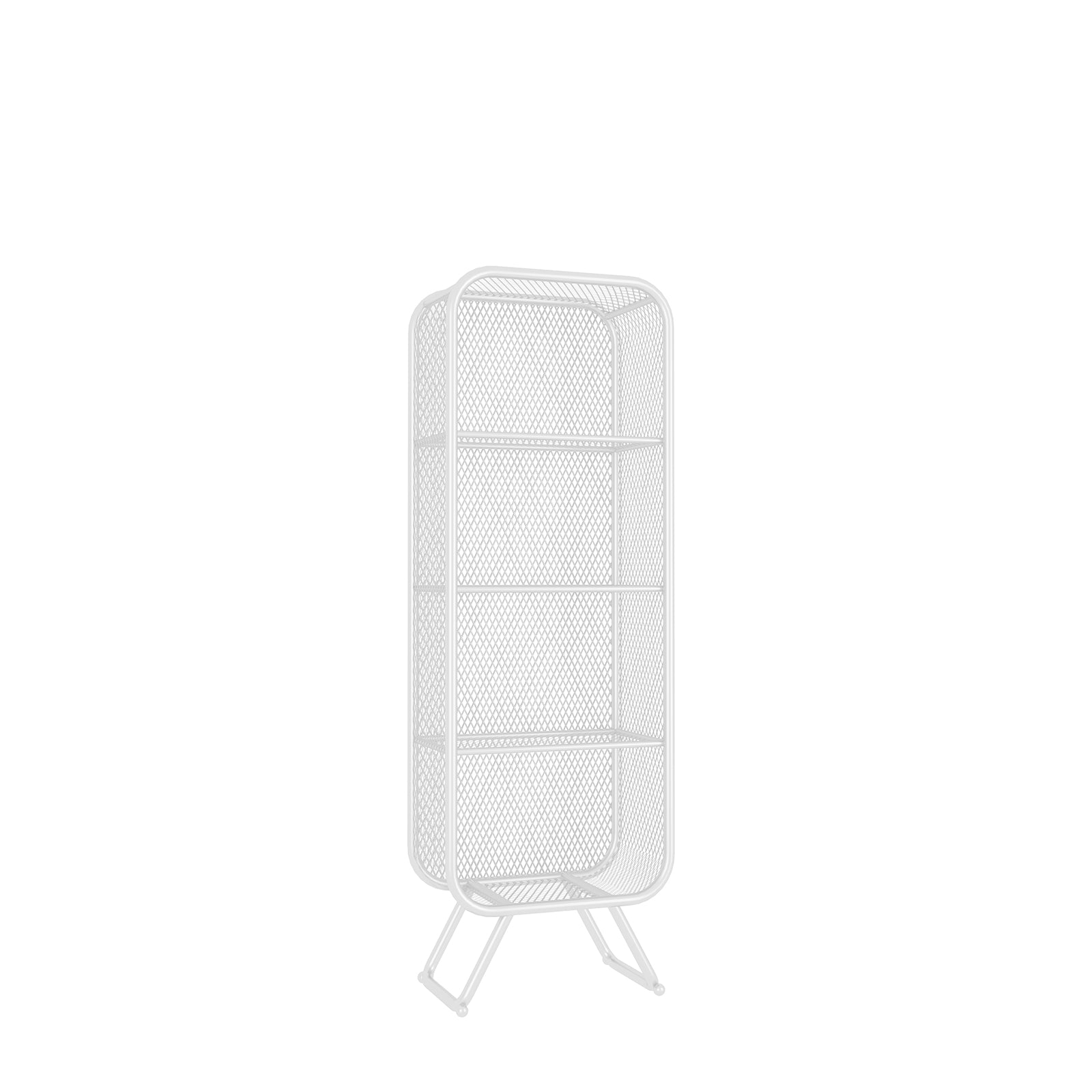 Closed Back Bookcase Glam Style Bookshelf for Home Study Room Office 19.7"L x 11.8"W x 63"H White Clearhalo 'Bookcases' 'furn' 'furn_bookcases' 'Furniture' 'furniture_bookcases' 'kitchen' 'kitchen_bookcases' 'Living Room Furniture' 'Office Furniture' 4719146