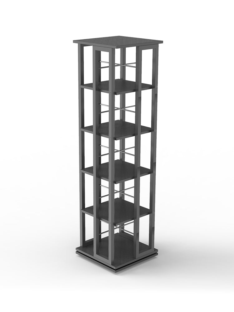 Open Vertical Industrial Corner Bookshelf Metal Frame Manufactured Wood Shelf Bookshelf Clearhalo 'Bookcases' 'furn' 'furn_bookcases' 'Furniture' 'furniture_bookcases' 'kitchen' 'kitchen_bookcases' 'Living Room Furniture' 'Office Furniture' 4719177