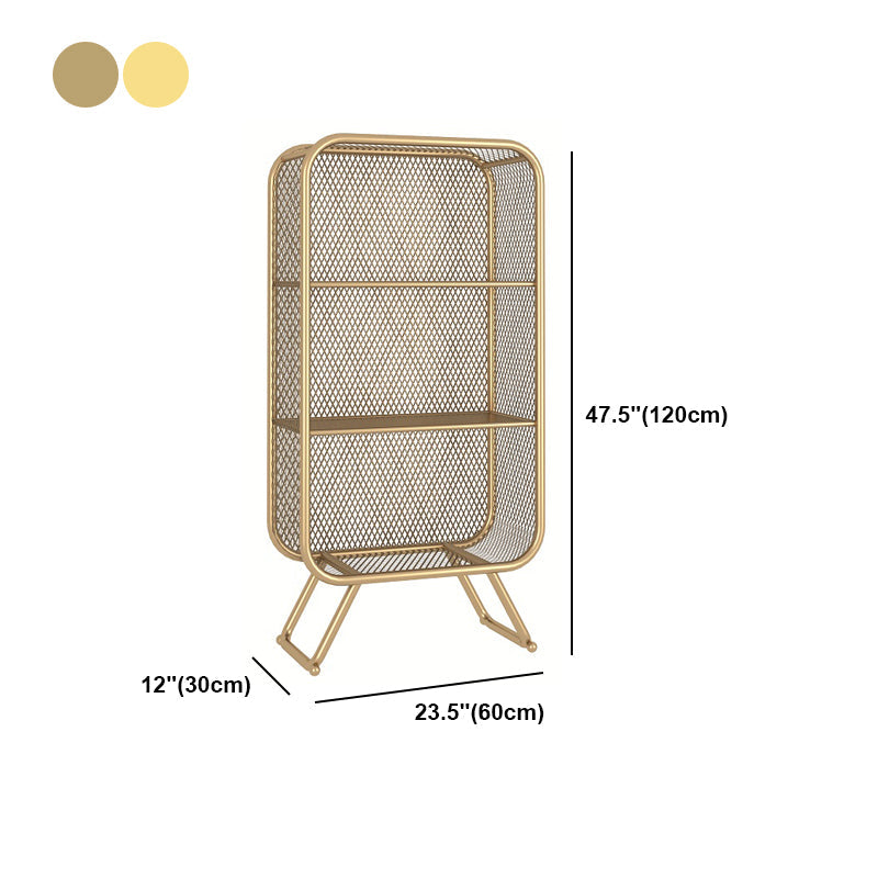 Closed Back Bookcase Glam Style Bookshelf for Home Office and Study Room Clearhalo 'Bookcases' 'furn' 'furn_bookcases' 'Furniture' 'furniture_bookcases' 'kitchen' 'kitchen_bookcases' 'Living Room Furniture' 'Office Furniture' 4719213