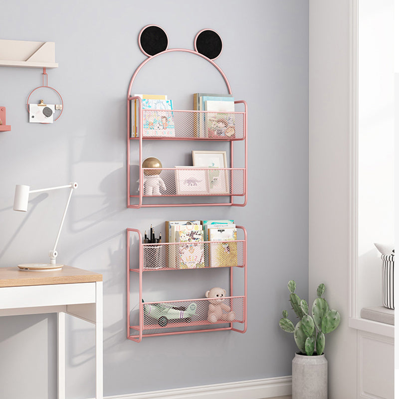 Wall Mounted Bookcase Glam Style Bookshelf for Home Office and Study Room Clearhalo 'Bookcases' 'furn' 'furn_bookcases' 'Furniture' 'furniture_bookcases' 'kitchen' 'kitchen_bookcases' 'Living Room Furniture' 'Office Furniture' 4719285