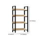Vertical Industrial Etagere Bookshelf Steel Frame Solid Wood Shelf Bookshelf Clearhalo 'Bookcases' 'furn' 'furn_bookcases' 'Furniture' 'furniture_bookcases' 'kitchen' 'kitchen_bookcases' 'Living Room Furniture' 'Office Furniture' 4719319
