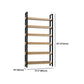 Vertical Industrial Etagere Bookshelf Steel Frame Solid Wood Shelf Bookshelf Clearhalo 'Bookcases' 'furn' 'furn_bookcases' 'Furniture' 'furniture_bookcases' 'kitchen' 'kitchen_bookcases' 'Living Room Furniture' 'Office Furniture' 4719330
