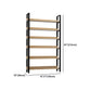 Vertical Industrial Etagere Bookshelf Steel Frame Solid Wood Shelf Bookshelf Clearhalo 'Bookcases' 'furn' 'furn_bookcases' 'Furniture' 'furniture_bookcases' 'kitchen' 'kitchen_bookcases' 'Living Room Furniture' 'Office Furniture' 4719332