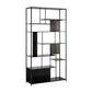 Metal Industrial Etagere Bookshelf Vertical Iron Open Bookshelf for Office Clearhalo 'Bookcases' 'furn' 'furn_bookcases' 'Furniture' 'furniture_bookcases' 'kitchen' 'kitchen_bookcases' 'Living Room Furniture' 'Office Furniture' 4719388