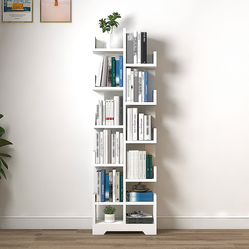 Scandinavian Manufactured Wood Geometric Bookshelf Vertical Open Bookshelf Clearhalo 'Bookcases' 'Furniture' 'furniture_bookcases' 'kitchen' 'kitchen_bookcases' 'Living Room Furniture' 'Office Furniture' 4719504