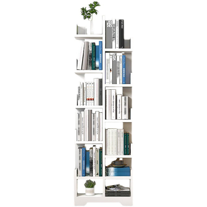Scandinavian Manufactured Wood Geometric Bookshelf Vertical Open Bookshelf Clearhalo 'Bookcases' 'Furniture' 'furniture_bookcases' 'kitchen' 'kitchen_bookcases' 'Living Room Furniture' 'Office Furniture' 4719508