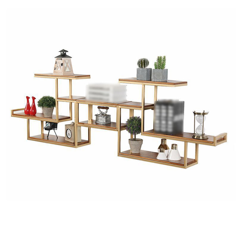 Wall Mounted Bookshelf Solid Wood Industrial Style Bookcase for Home Office Clearhalo 'Bookcases' 'Furniture' 'furniture_bookcases' 'kitchen' 'kitchen_bookcases' 'Living Room Furniture' 'Office Furniture' 4719603