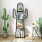 Scandinavian Iron Geometric Bookshelf Vertical Bookshelf,16.5"L x 11.8"W x 59"H Clearhalo 'Bookcases' 'furn' 'furn_bookcases' 'Furniture' 'furniture_bookcases' 'kitchen' 'kitchen_bookcases' 'Living Room Furniture' 'Office Furniture' 4719627