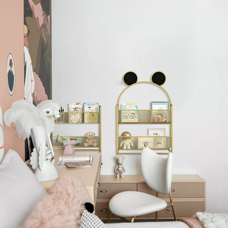 Wall Mounted Bookcase Scandinavian Style Bookshelf for Home Office Study Room Clearhalo 'Bookcases' 'furn' 'furn_bookcases' 'Furniture' 'furniture_bookcases' 'kitchen' 'kitchen_bookcases' 'Living Room Furniture' 'Office Furniture' 4719642