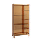 Scandinavian Acrylic Standard Bookshelf Closed Back Bookshelf,23.6"L x 9.84"W x 47.2"H Clearhalo 'Bookcases' 'furn' 'furn_bookcases' 'Furniture' 'furniture_bookcases' 'kitchen' 'kitchen_bookcases' 'Living Room Furniture' 'Office Furniture' 4719688