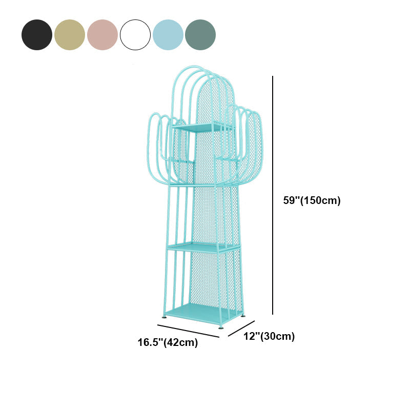 Closed Back Bookcase 59"H Scandinavian Style Bookshelf for Home Office Study Room Clearhalo 'Bookcases' 'furn' 'furn_bookcases' 'Furniture' 'furniture_bookcases' 'kitchen' 'kitchen_bookcases' 'Living Room Furniture' 'Office Furniture' 4719713