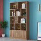 Closed Back Bookshelf Scandinavian Style Bookcase for Home Office and Study Room Clearhalo 'Bookcases' 'furn' 'furn_bookcases' 'Furniture' 'furniture_bookcases' 'kitchen' 'kitchen_bookcases' 'Living Room Furniture' 'Office Furniture' 4719714