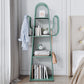 Closed Back Metal Bookcase Scandinavian Style Bookshelf for Home Office Clearhalo 'Bookcases' 'furn' 'furn_bookcases' 'Furniture' 'furniture_bookcases' 'kitchen' 'kitchen_bookcases' 'Living Room Furniture' 'Office Furniture' 4719781