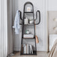 Closed Back Metal Bookcase Scandinavian Style Bookshelf for Home Office Clearhalo 'Bookcases' 'furn' 'furn_bookcases' 'Furniture' 'furniture_bookcases' 'kitchen' 'kitchen_bookcases' 'Living Room Furniture' 'Office Furniture' 4719792