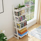 Rubber Wood Ladder Bookshelf Modern Open Back Bookshelf for Home Office White Clearhalo 'Bookcases' 'Furniture' 'furniture_bookcases' 'kitchen' 'kitchen_bookcases' 'Living Room Furniture' 'Office Furniture' 4719828
