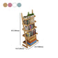 Rubber Wood Ladder Bookshelf Modern Open Back Bookshelf for Home Office Clearhalo 'Bookcases' 'Furniture' 'furniture_bookcases' 'kitchen' 'kitchen_bookcases' 'Living Room Furniture' 'Office Furniture' 4719835