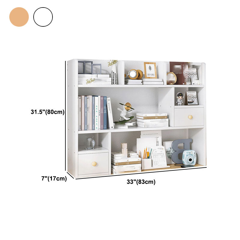 Modern Style Bookcase Open Back Horizontal Shelf Bookcase for Home Office Clearhalo 'Bookcases' 'Furniture' 'furniture_bookcases' 'kitchen' 'kitchen_bookcases' 'Living Room Furniture' 'Office Furniture' 4726260