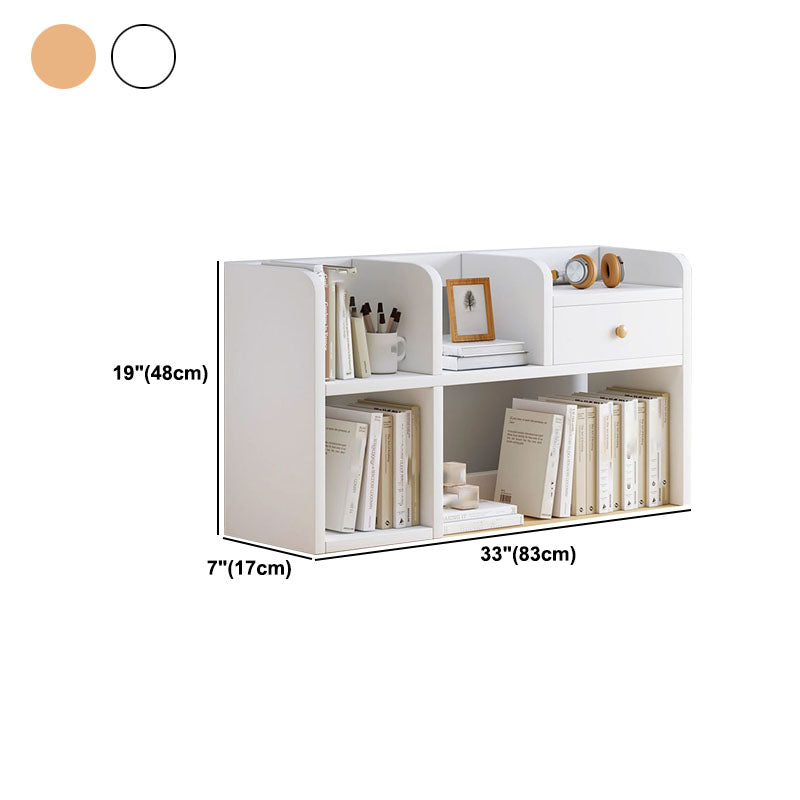 Modern Style Bookcase Open Back Horizontal Shelf Bookcase for Home Office Clearhalo 'Bookcases' 'Furniture' 'furniture_bookcases' 'kitchen' 'kitchen_bookcases' 'Living Room Furniture' 'Office Furniture' 4726265