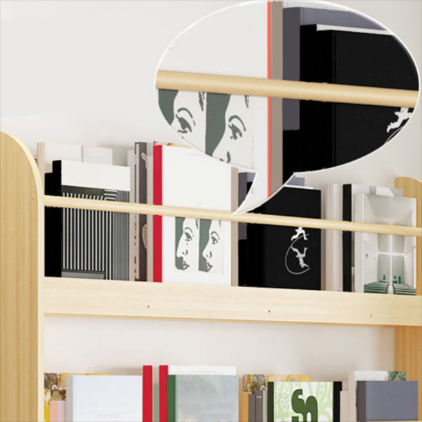2-Shelf Floating Bookcase Contemporary Style Wood Wall Mounted Book Shelf Clearhalo 'Bookcases' 'furn' 'furn_bookcases' 'Furniture' 'furniture_bookcases' 'kitchen' 'kitchen_bookcases' 'Living Room Furniture' 'Office Furniture' 4726924