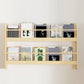 2-Shelf Floating Bookcase Contemporary Style Wood Wall Mounted Book Shelf Clearhalo 'Bookcases' 'furn' 'furn_bookcases' 'Furniture' 'furniture_bookcases' 'kitchen' 'kitchen_bookcases' 'Living Room Furniture' 'Office Furniture' 4726929