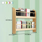 2-Shelf Floating Bookcase Contemporary Style Wood Wall Mounted Book Shelf Clearhalo 'Bookcases' 'furn' 'furn_bookcases' 'Furniture' 'furniture_bookcases' 'kitchen' 'kitchen_bookcases' 'Living Room Furniture' 'Office Furniture' 4726944