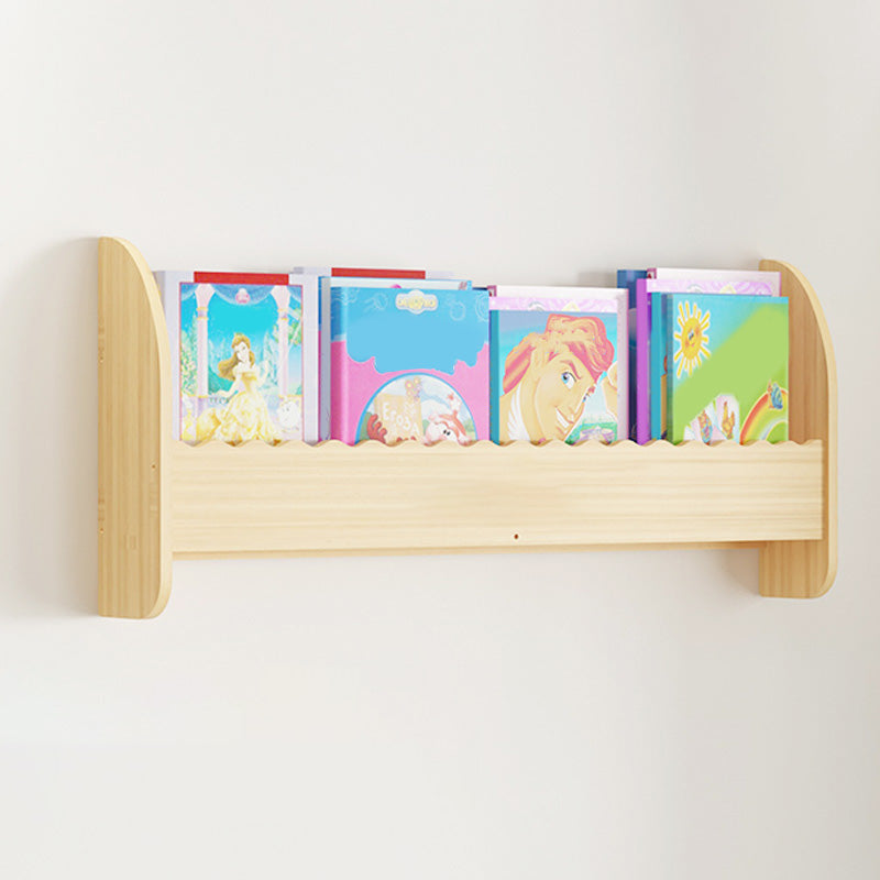 Contemporary Style Bookshelf Solid Wood Wall Mounted Bookcase for Home Office 31.5"L x 4.3"W x 12.6"H Clearhalo 'Bookcases' 'furn' 'furn_bookcases' 'Furniture' 'furniture_bookcases' 'kitchen' 'kitchen_bookcases' 'Living Room Furniture' 'Office Furniture' 4726955