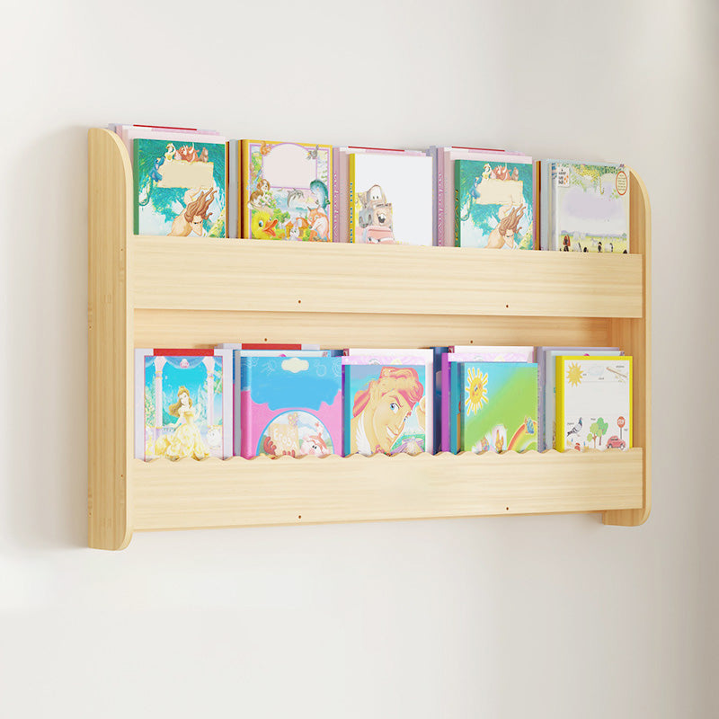 Contemporary Style Bookshelf Solid Wood Wall Mounted Bookcase for Home Office 39.4"L x 4.3"W x 24"H Clearhalo 'Bookcases' 'furn' 'furn_bookcases' 'Furniture' 'furniture_bookcases' 'kitchen' 'kitchen_bookcases' 'Living Room Furniture' 'Office Furniture' 4726965