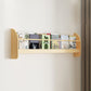 Wood Floating Bookcase Contemporary Style Wall Mounted Book Shelf 47.2"L x 4.7"W x 12.6"H Clearhalo 'Bookcases' 'furn' 'furn_bookcases' 'Furniture' 'furniture_bookcases' 'kitchen' 'kitchen_bookcases' 'Living Room Furniture' 'Office Furniture' 4726997