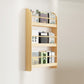 Wood Floating Bookcase Contemporary Style Wall Mounted Book Shelf 23.6"L x 4.7"W x 36.2"H Clearhalo 'Bookcases' 'furn' 'furn_bookcases' 'Furniture' 'furniture_bookcases' 'kitchen' 'kitchen_bookcases' 'Living Room Furniture' 'Office Furniture' 4727002