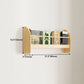 Wood Floating Bookcase Contemporary Style Wall Mounted Book Shelf Clearhalo 'Bookcases' 'furn' 'furn_bookcases' 'Furniture' 'furniture_bookcases' 'kitchen' 'kitchen_bookcases' 'Living Room Furniture' 'Office Furniture' 4727020