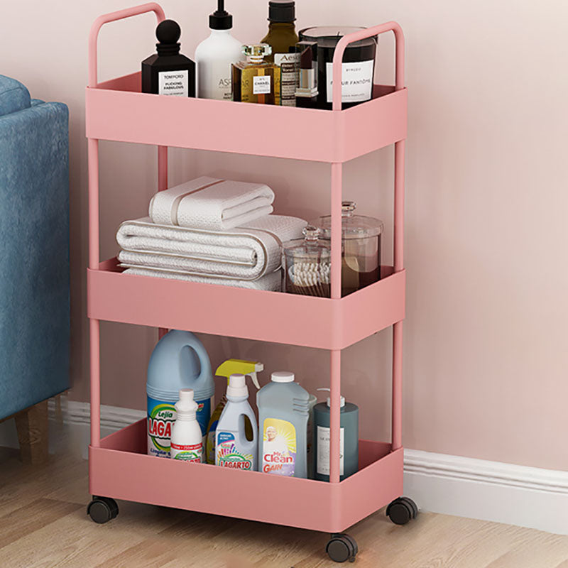 Contemporary Style Bookshelf with Casters Wheel Book Shelf for Home Office Study Room Clearhalo 'Bookcases' 'furn' 'furn_bookcases' 'Furniture' 'furniture_bookcases' 'kitchen' 'kitchen_bookcases' 'Living Room Furniture' 'Office Furniture' 4727043