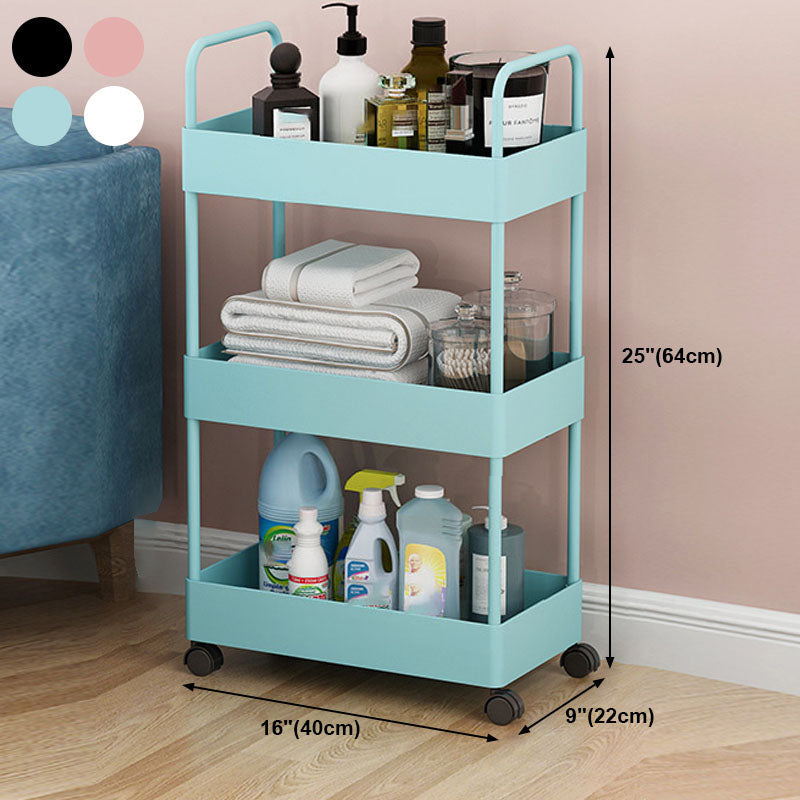 Contemporary Style Bookshelf with Casters Wheel Book Shelf for Home Office Study Room Clearhalo 'Bookcases' 'furn' 'furn_bookcases' 'Furniture' 'furniture_bookcases' 'kitchen' 'kitchen_bookcases' 'Living Room Furniture' 'Office Furniture' 4727056