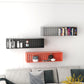 9.8" Tall Bookcase Contemporary Style Wall Mounted Closed Back Bookshelf Clearhalo 'Bookcases' 'furn' 'furn_bookcases' 'Furniture' 'furniture_bookcases' 'kitchen' 'kitchen_bookcases' 'Living Room Furniture' 'Office Furniture' 4727090