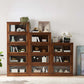 Solid Wood Standard Bookcase Contemporary Vertical Bookcase with Glass Doors Clearhalo 'Bookcases' 'furn' 'furn_bookcases' 'Furniture' 'furniture_bookcases' 'kitchen' 'kitchen_bookcases' 'Living Room Furniture' 'Office Furniture' 4727092