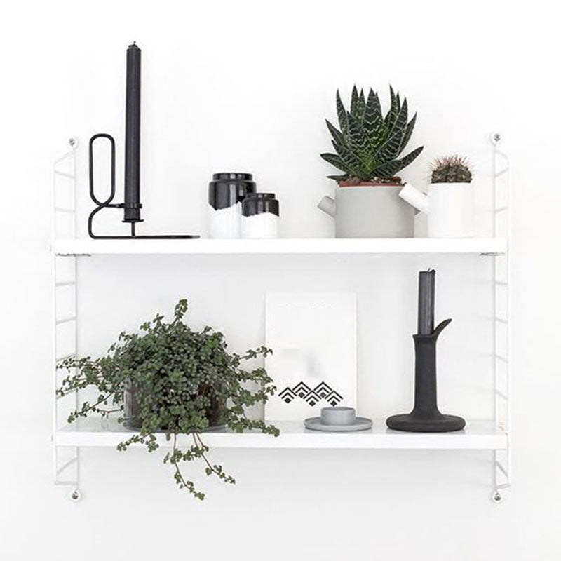 Modern Wall Mounted Bookcase with Solid Wood Rectangular Shelves 24"L x 10"W x 24"H White Clearhalo 'Bookcases' 'furn' 'furn_bookcases' 'Furniture' 'furniture_bookcases' 'kitchen' 'kitchen_bookcases' 'Living Room Furniture' 'Office Furniture' 4727145