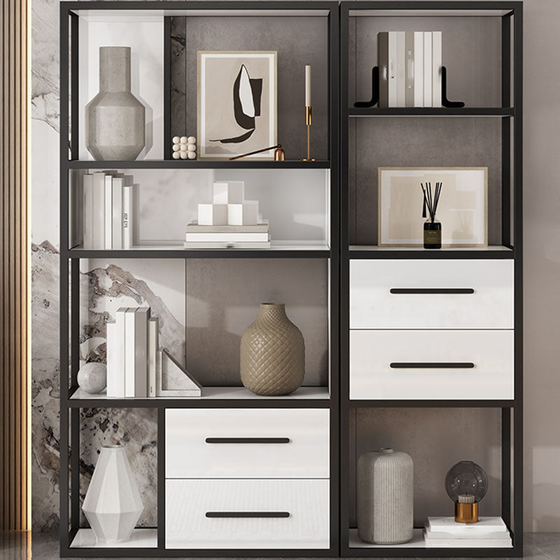 Modern Style Open Bookshelf Etagere Shelf Bookcase for Home Office Clearhalo 'Bookcases' 'furn' 'furn_bookcases' 'Furniture' 'furniture_bookcases' 'kitchen' 'kitchen_bookcases' 'Living Room Furniture' 'Office Furniture' 4727159