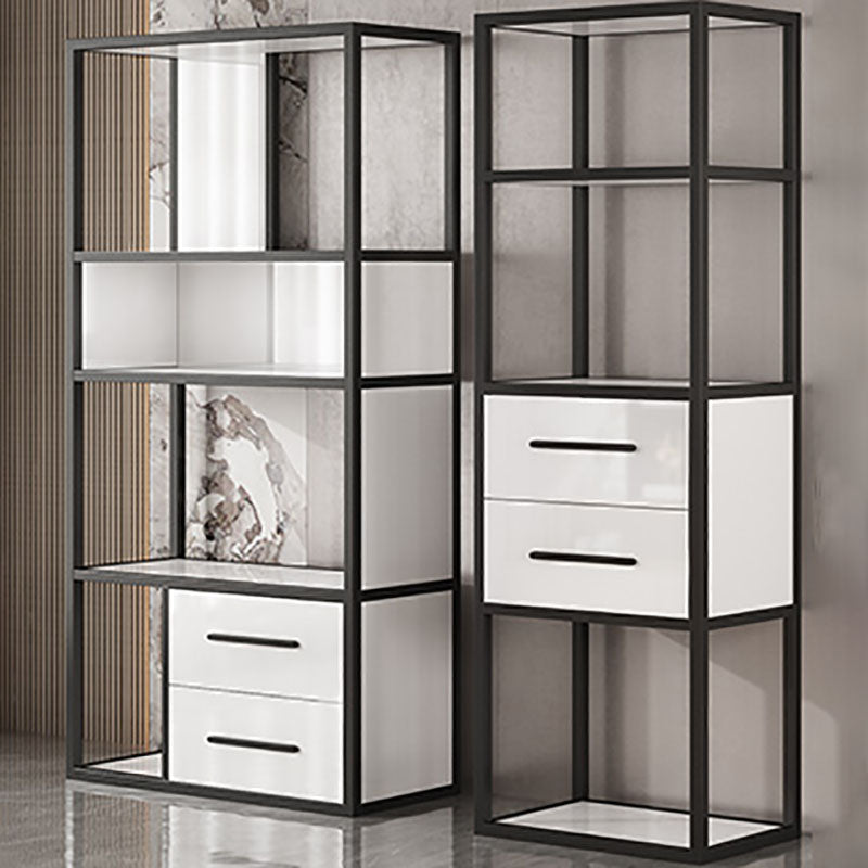 Modern Style Open Bookshelf Etagere Shelf Bookcase for Home Office Clearhalo 'Bookcases' 'furn' 'furn_bookcases' 'Furniture' 'furniture_bookcases' 'kitchen' 'kitchen_bookcases' 'Living Room Furniture' 'Office Furniture' 4727162
