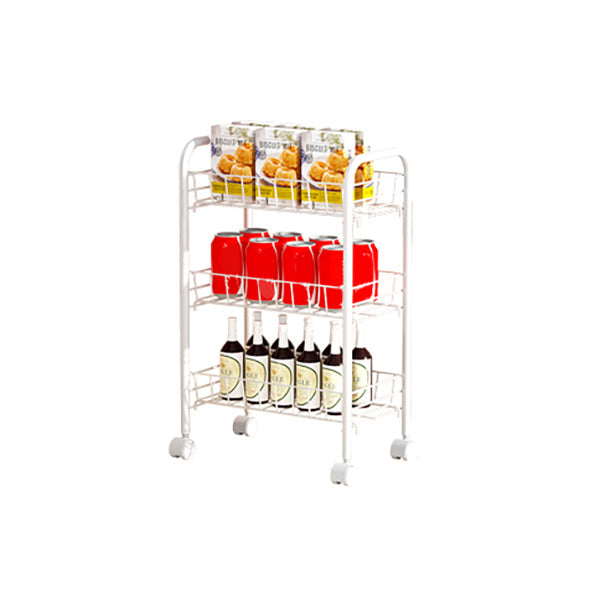 11"W Bookshelf Contemporary Style Bookcase with Casters for Home and Study Room 15"L x 11"W x 23.2"H White Clearhalo 'Bookcases' 'furn' 'furn_bookcases' 'Furniture' 'furniture_bookcases' 'kitchen' 'kitchen_bookcases' 'Living Room Furniture' 'Office Furniture' 4727165