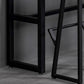 Brown Modern Style Bar Table Solid Wood and Iron Balcony Casual Bar Table Clearhalo 'Bar Furniture' 'Bar Tables' 'bar_tables' 'furn' 'furn_bar_tables' 'Furniture' 'furniture_bar_tables' 'Kitchen & Dining Furniture' 4729477